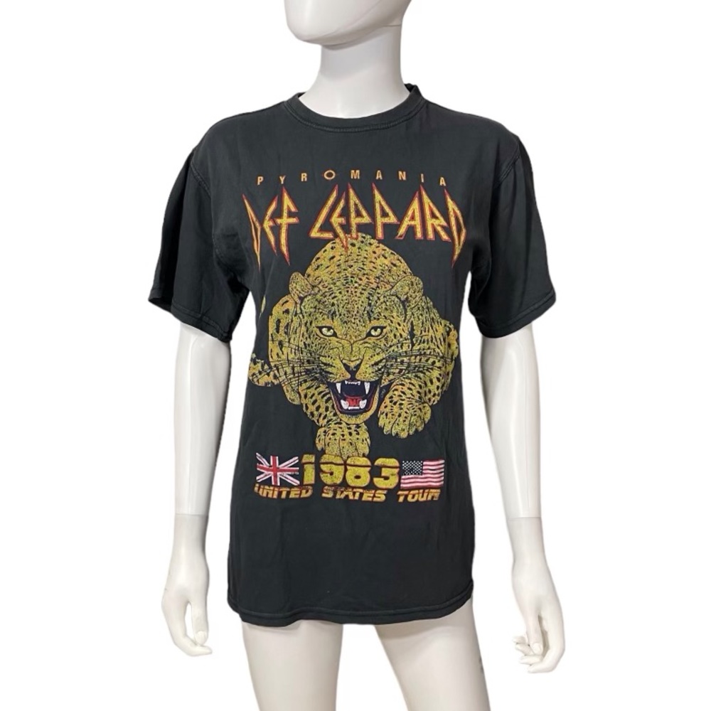 Def Leppard Pyromania Tour Graphic